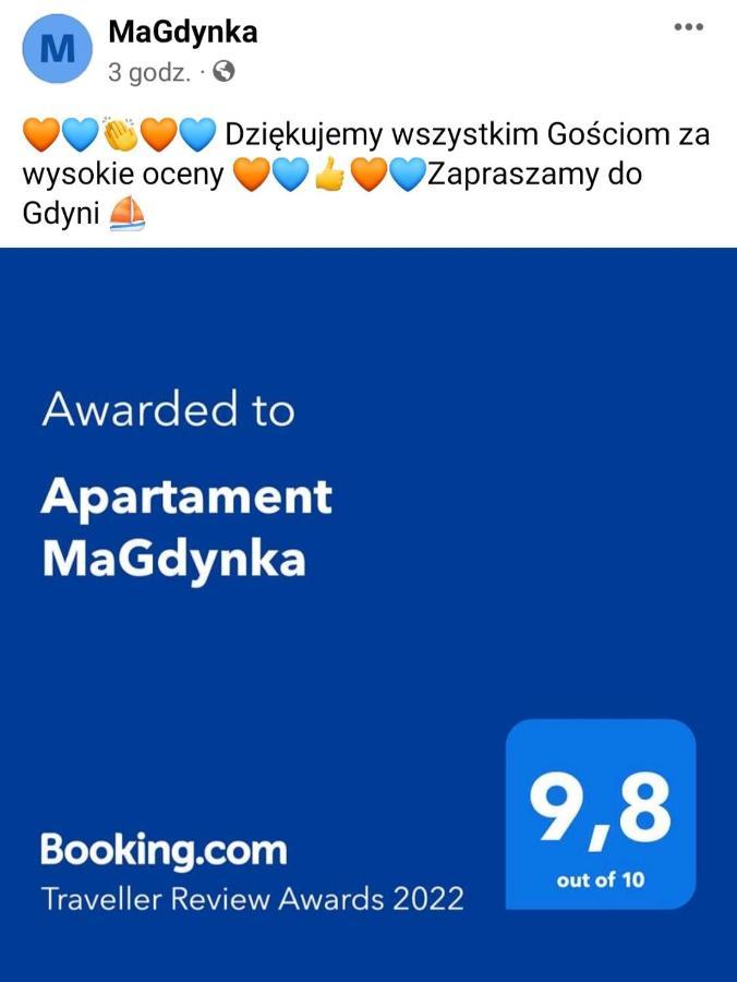Apartament MaGdynka Gdynia Bagian luar foto